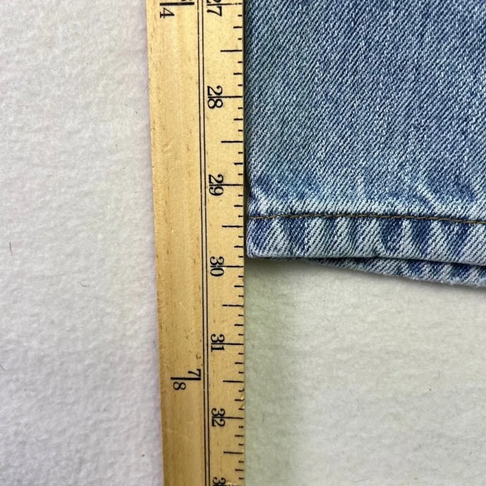 Levi's 550 Relaxed Fit Jeans‎ Mens 35x32 Blue Light Wash Good Tapered Leg Y2K